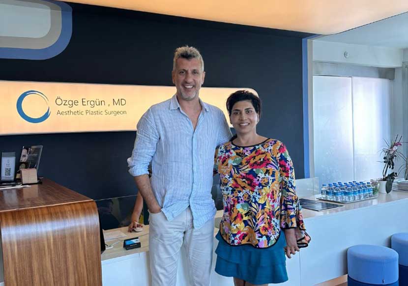 Dr Ozge Ergun and his Patients